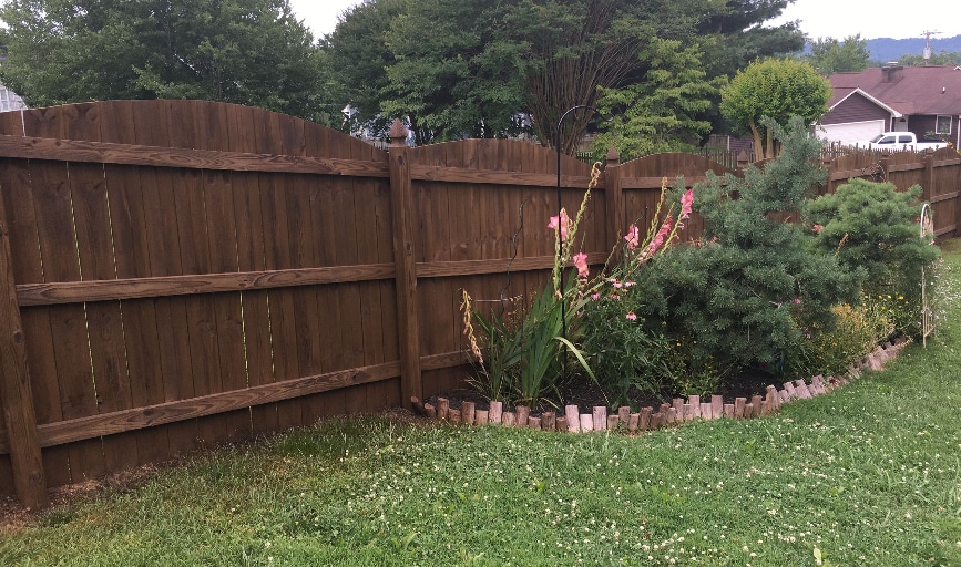 Fence Staining